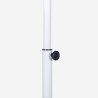 Magnetische Tafel für Magnete 100x70cm drehbar mit Rädern Stephen Maße