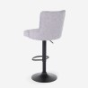 Verstellbarer Küchen- und Barhocker aus Stoff modernes Design Scranton Kosten