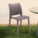 25er Set Love BICA Stapelbare Stühle aus Polypropylen für Bar und Garten Sales