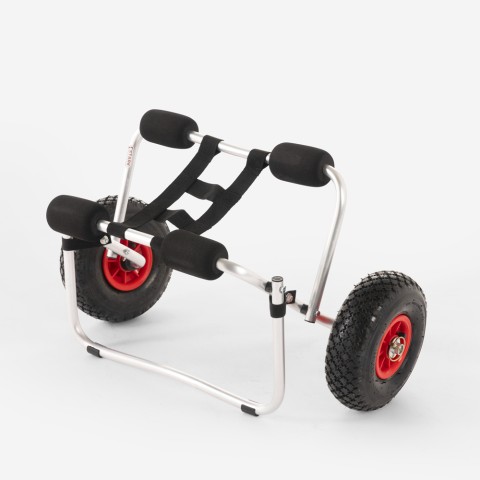 Transportwagen Anhänger für Kajak Kanu Paddel SUP Faltbar Rider Aktion