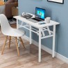 Foldesk Plus 100x60cm Klappbarer Schreibtisch für das Büro platzsparender 2 Ebenen Rabatte