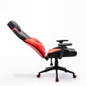 Portimao Fire Sport Kunstleder verstellbarer ergonomischer Gaming-Stuhl Lagerbestand