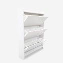Moderne platzsparender schmaler Schuhschrank mit 3 Kipptüren Shong Kauf