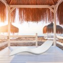 Moderne Sonnenliege für Garten und Pool aus Fiberglas Antares Verkauf