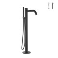 Freistehende Mini-Duschsäule mit Duschkopf und Handbrause Oristano für Badewanne Aktion