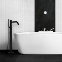 Freistehende Mini-Duschsäule mit Duschkopf und Handbrause Oristano für Badewanne Angebot