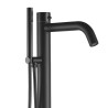 Freistehende Mini-Duschsäule mit Duschkopf und Handbrause Oristano für Badewanne Lagerbestand