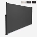 Seitenmarkise 140x300cm ausziehbar Windschutz Sichtschutz Trennwand Raumteiler Hyde M Katalog