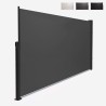 Seitenmarkise Trennwand Raumteiler Sichtschutz 180x300 ausziehbar Windschutz Sichtschutz Hyde XL Sales