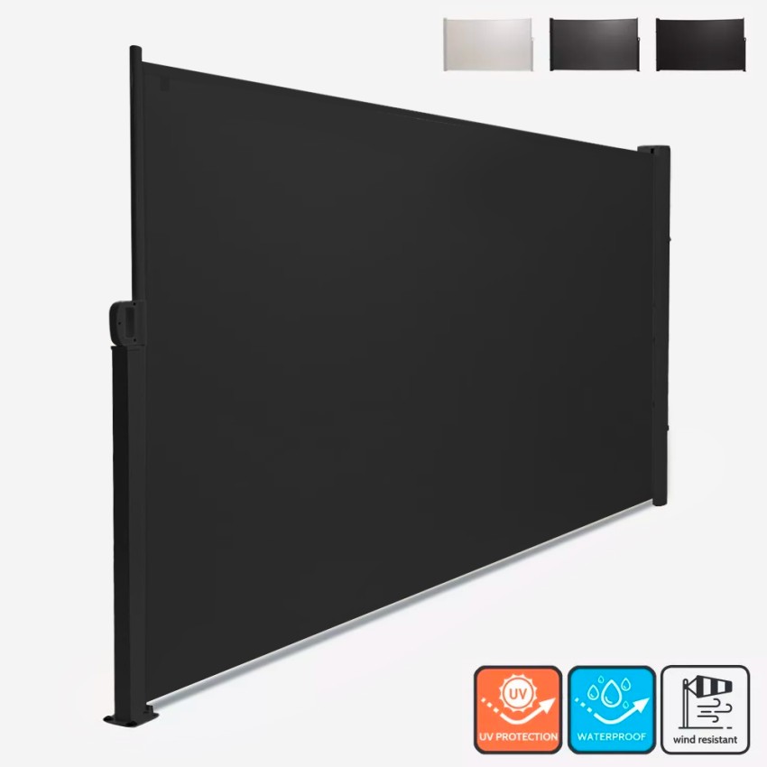 Seitenmarkise Trennwand Raumteiler Sichtschutz 180x300 ausziehbar Windschutz Sichtschutz Hyde XL Angebot Seitenmarkise Trennwand Raumteiler Sichtschutz 180x300 ausziehbar Windschutz Sichtschutz Hyde XL Angebot