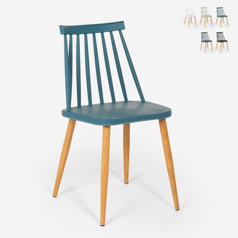 Stuhl für Küche Esszimmer aus Polypropylen im klassischen Stil Toutou Aktion