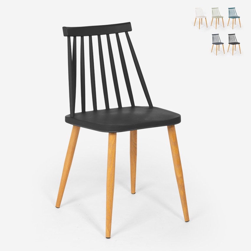 Stuhl für Küche Esszimmer aus Polypropylen im klassischen Stil Toutou Rabatte