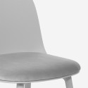 Stuhl mit Samt-Kissen für Küche Wohnzimmer Restaurant Esszimmer Florya 