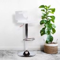San José Design Moderner Bar- und Küchenhocker aus verchromtem Stahl Katalog