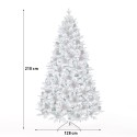 Künstlicher verschneiter Weihnachtsbaum 210cm hoch mit Tannenzapfen Bildsberg Katalog