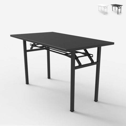 Foldesk Plus 120x60cm Klappbarer Schreibtisch für das Büro, platzsparend, 2 Ebenen Aktion