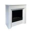 Bioethanol-Kaminsäule 96x35x96h mit modernem Rahmen-Design Bellini 