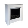Bioethanol-Kaminsäule 96x35x96h mit modernem Rahmen-Design Bellini 