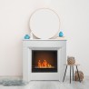 Bioethanol-Kaminsäule 96x35x96h mit modernem Rahmen-Design Bellini Katalog