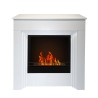 Bioethanol-Kaminsäule 96x35x96h mit modernem Rahmen-Design Bellini 