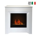 Bioethanol-Kaminsäule 96x35x96h mit modernem Rahmen-Design Bellini Eigenschaften