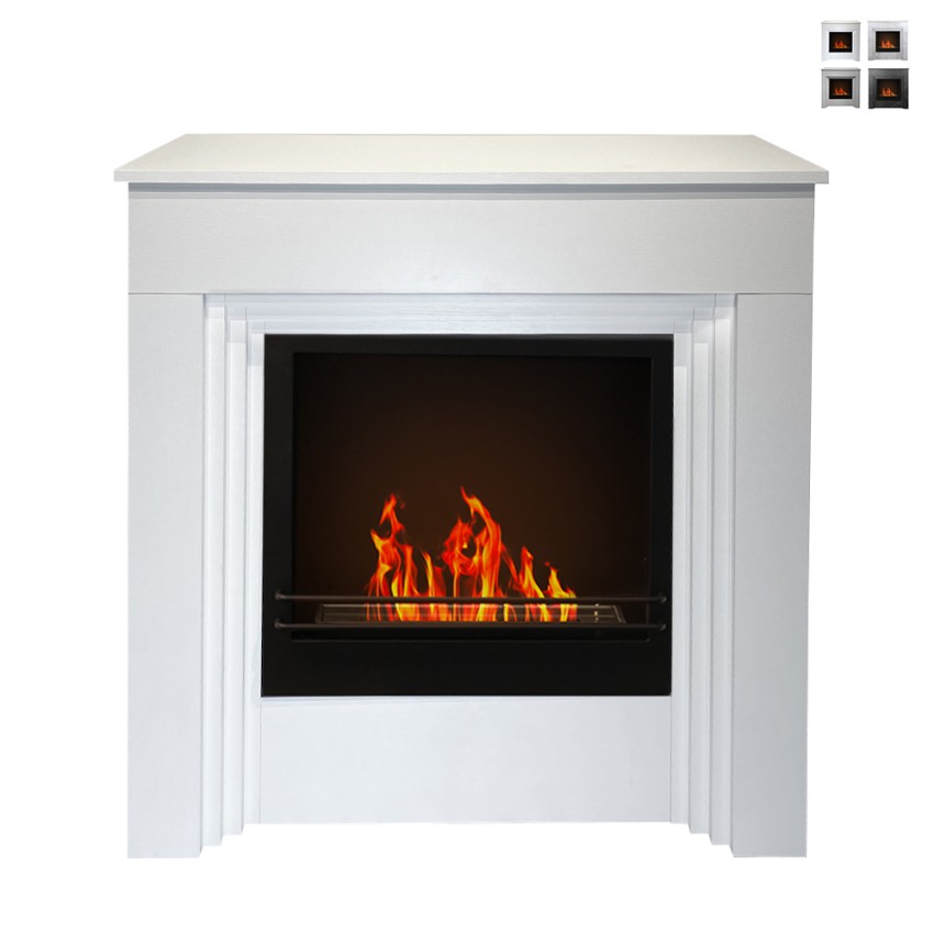 Bioethanol-Kaminsäule 96x35x96h mit modernem Rahmen-Design Bellini Verkauf