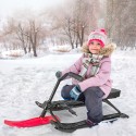 Sportlicher Lenkschlitten Snow racer für Kinder mit Lenker, Bremsen Dasher Verkauf