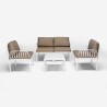 Set Gartenmöbel Sitzgruppe Sofa mit Tisch 2 Sessel Portofino Grand Soleil Kosten