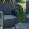 Set Gartenmöbel 2 Sessel Kissen und  Tisch Tropea Grand Soleil Auswahl