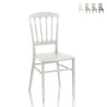 Designklassischer Stuhl für Restaurant, Außenbereich, Hochzeiten und Zeremonien Divina Aktion