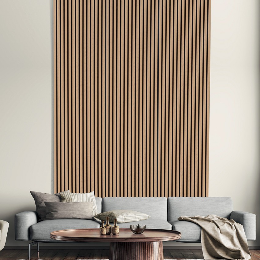 5 x schallabsorbierendes Paneel für Innenräume Eichenholz 120x57cm K-RO Aktion 5 x schallabsorbierendes Paneel für Innenräume Eichenholz 120x57cm K-RO Aktion