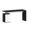 Moderne Büroschreibtisch mit 3 Schubladen 160x60x75cm New Selina Basic Kauf
