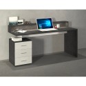 Büroschreibtisch 160x60x90cm, 3 Schubladen mit Aufsatz, New Selina S Plus Preis
