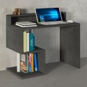 Platzsparender Schreibtisch für Zuhause und Büro 100x50x92,5cm mit Aufsatz Esse 2 Plus 