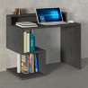 Platzsparender Schreibtisch für Zuhause und Büro 100x50x92,5cm mit Aufsatz Esse 2 Plus 