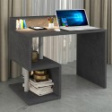 Platzsparender Schreibtisch für Zuhause und Büro 100x50x92,5cm mit Aufsatz Esse 2 Plus Katalog
