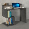 Platzsparender Schreibtisch für Zuhause und Büro 100x50x92,5cm mit Aufsatz Esse 2 Plus 