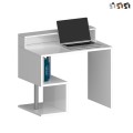 Platzsparender Schreibtisch für Zuhause und Büro 100x50x92,5cm mit Aufsatz Esse 2 Plus Aktion