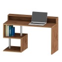 Moderner eleganter Büroschreibtisch mit Aufsatz 140x60x92,5cm Esse 2 Plus 