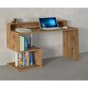 Moderner eleganter Büroschreibtisch mit Aufsatz 140x60x92,5cm Esse 2 Plus 