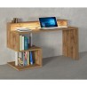 Moderner eleganter Büroschreibtisch mit Aufsatz 140x60x92,5cm Esse 2 Plus 