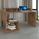 Moderner eleganter Büroschreibtisch mit Aufsatz 140x60x92,5cm Esse 2 Plus 