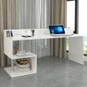 Büro Schreibtisch modernes Design 180x60x92,5cm mit Aufsatz Esse 2 Plus 