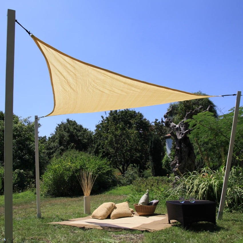 Kurt dreieckiger Sonnenschirm für den Garten