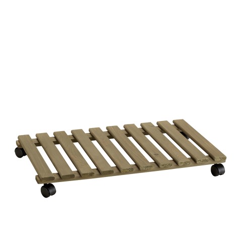 Blumenwagen aus Holz mit Rädern 70x40cm Videl R Aktion