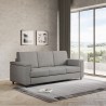 Dreisitzer Sofa Stoffbezug 208cm moderner Stil Wohnzimmer Marrak 180 Maße