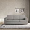 Dreisitzer Sofa Stoffbezug 208cm moderner Stil Wohnzimmer Marrak 180 