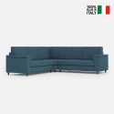 Moderner Ecksofa 5-Sitzer aus Stoff 226x226cm Marrak 12AG 