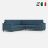 Moderner Ecksofa 5-Sitzer aus Stoff 226x226cm Marrak 12AG 