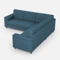 Moderner Ecksofa 5-Sitzer aus Stoff 226x226cm Marrak 12AG 